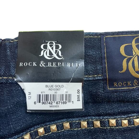 Rock & Republic Low Rise Flare Jeans Y2K Jeans Women’s Size 12 - Picture 5 of 7